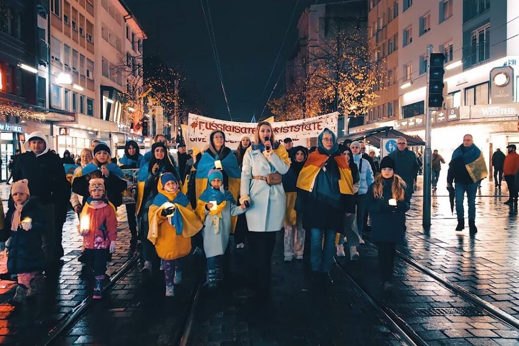 Ukraine-Demonstration in Mannheim – Dokumentation von Daniel Tihonov
