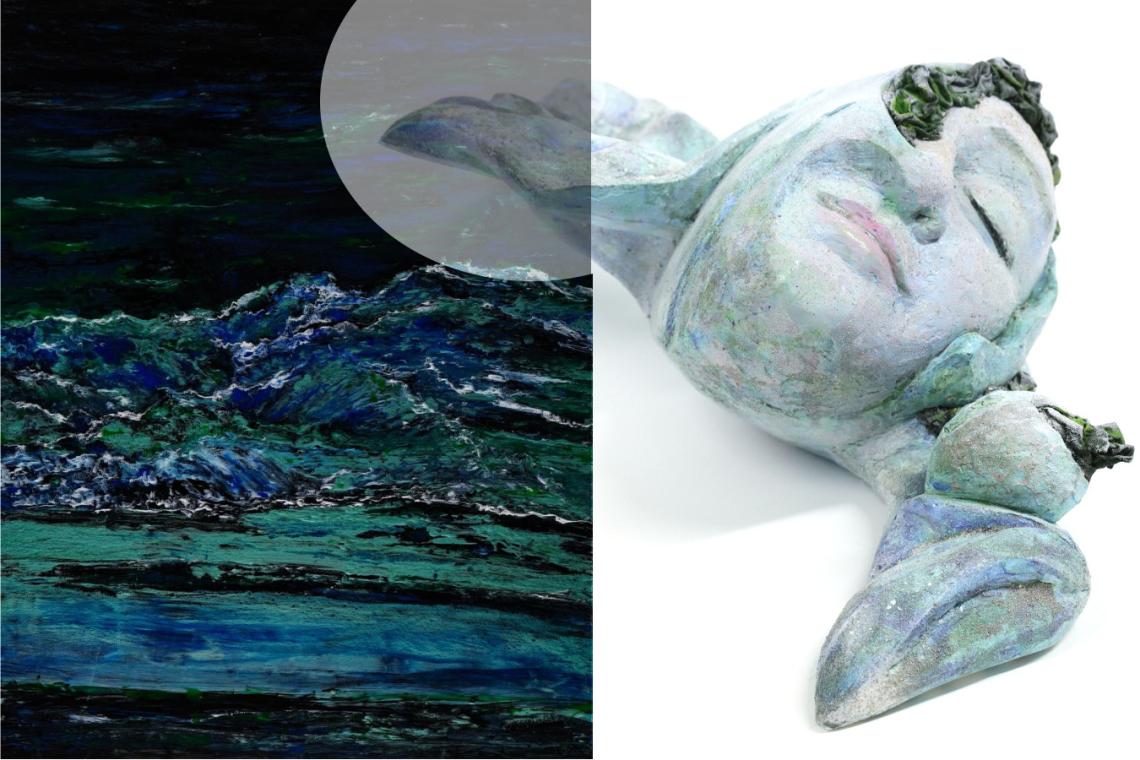 Verok Gnos / Malerei, Helga Essert-Lehn / Skulptur