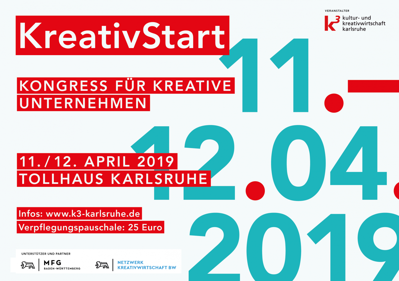 KreativStart 2019; Grafik:  Veronika Biebrich 