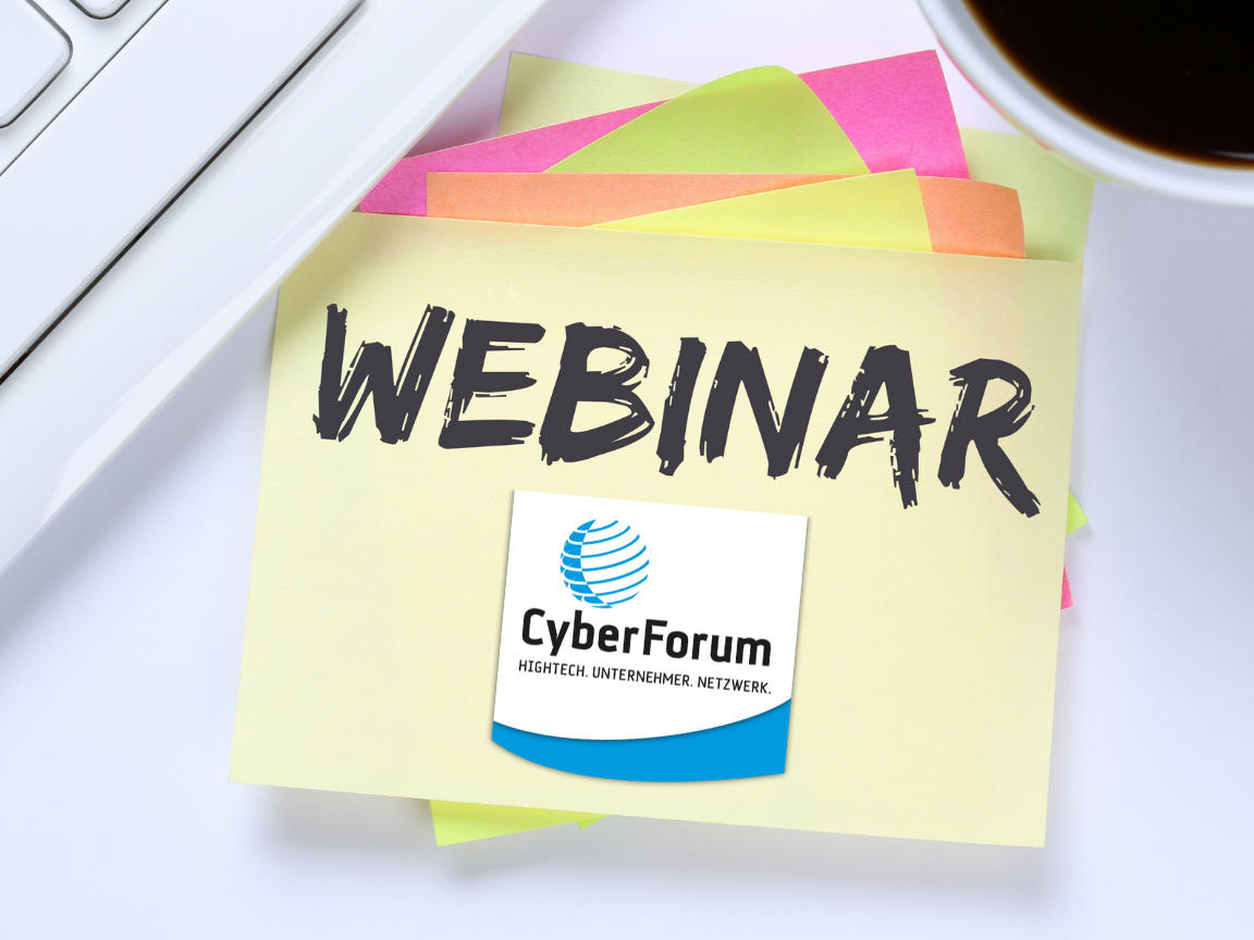 WEBINAR: #WirVsVirus - Q&A mit let's dev, Veranstalter: CyberForum e.V. WEBINAR: #WirVsVirus - Q&A mit let's dev, Veranstalter: CyberForum e.V.