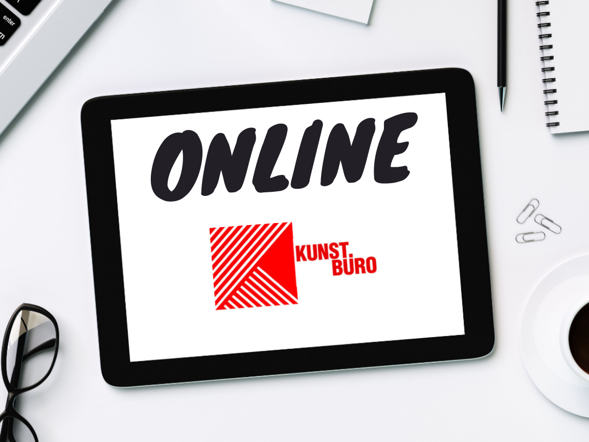 Onlineveranstaltungen Kunstbüro, Bild: Canva