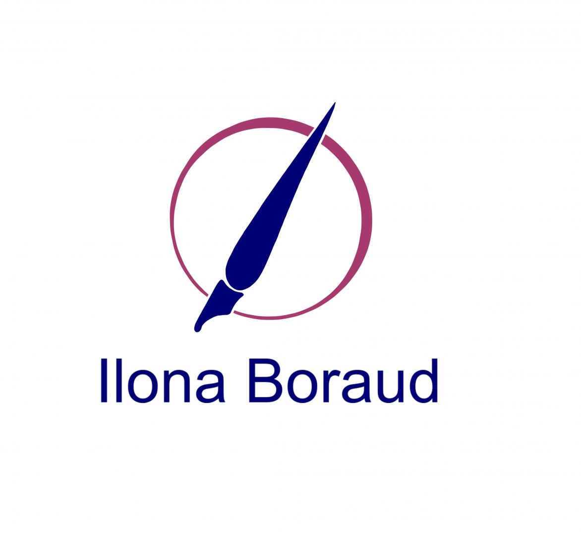 Logo Ilona Boraud Logo Ilona Boraud - Füller mit Kreis