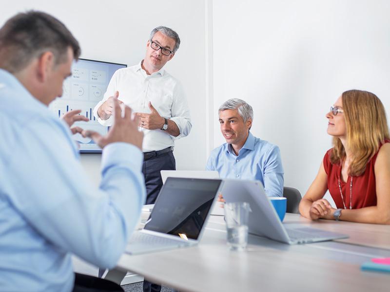 Das Management-Team der CONITAS setzt sich zusammen aus der Geschäftsführung, den Leitern der fünf Units sowie aus den Verantwortlichen der internen Bereiche.