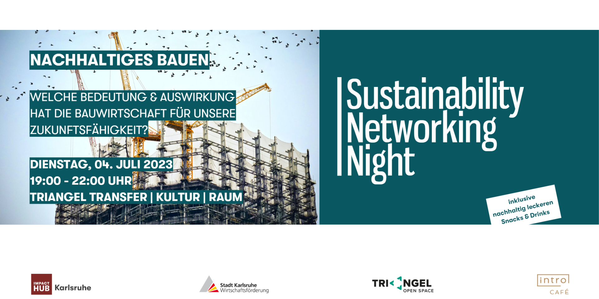 Sustainability Networking Night; Bild: Impact Hub Karlsruhe Sustainability Networking Night; Bild: Impact Hub Karlsruhe