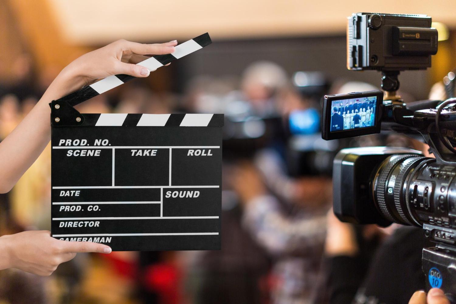 Camera Acting - Workshop Filmset, Kamera und Klappe