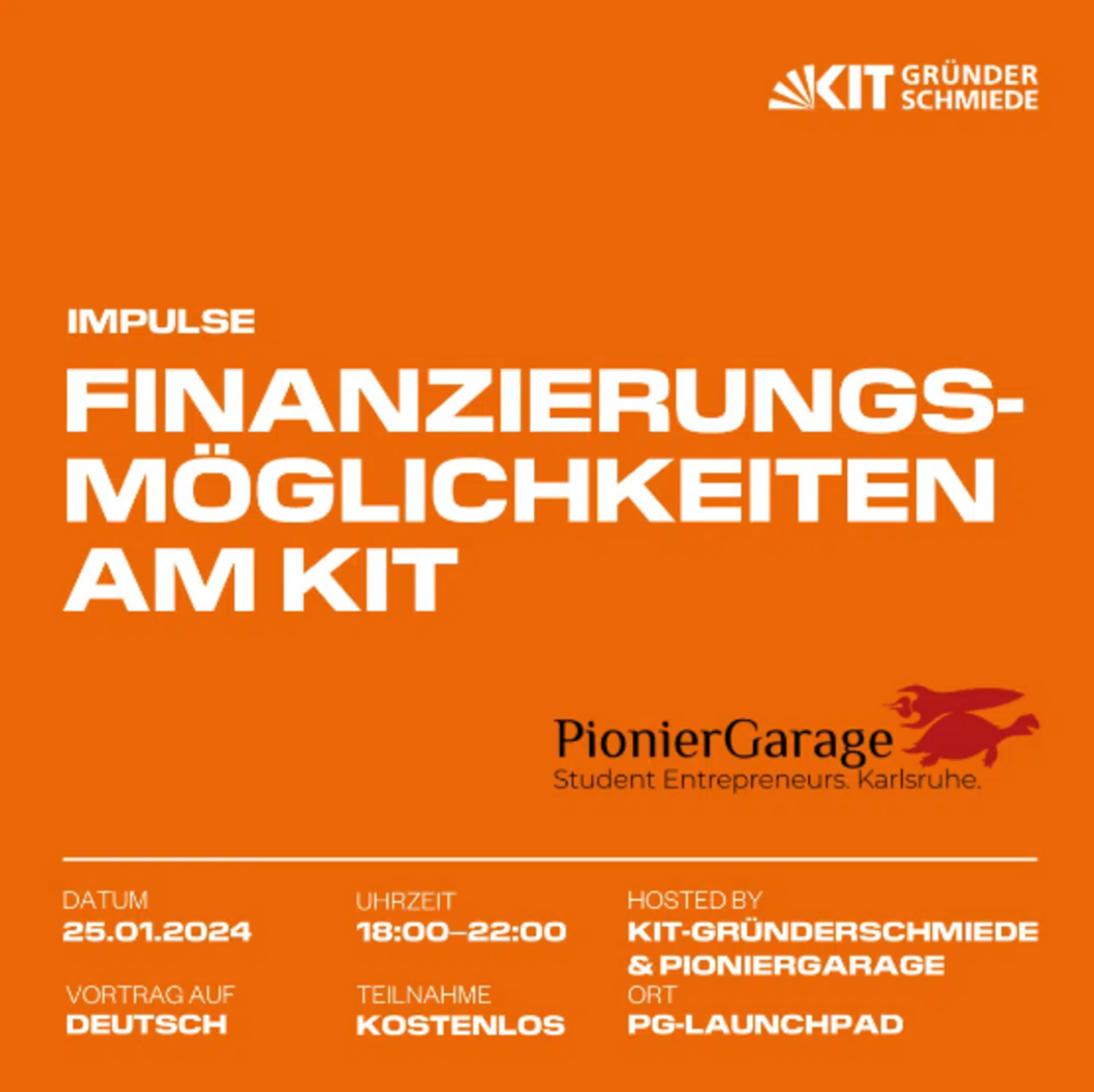 Finanzierungsmöglichkeiten am KIT; Bild: KIT Finanzierungsmöglichkeiten am KIT; Bild: KIT