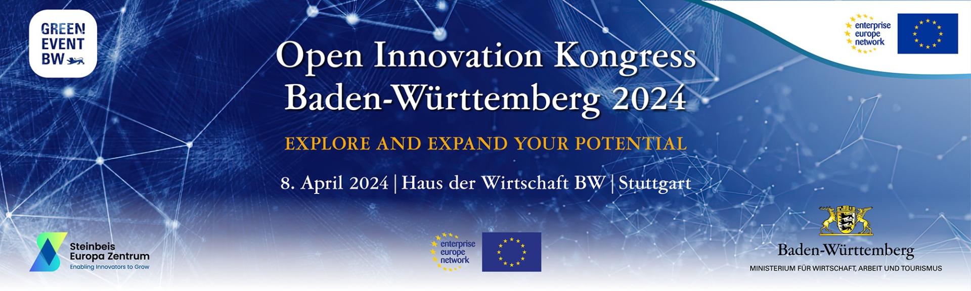 Banner; Bild: Open Innovation Kongress Ba-Wü