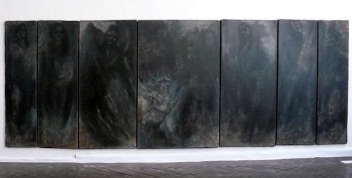 Carolina, Poliptychon, 450 x 160 cm