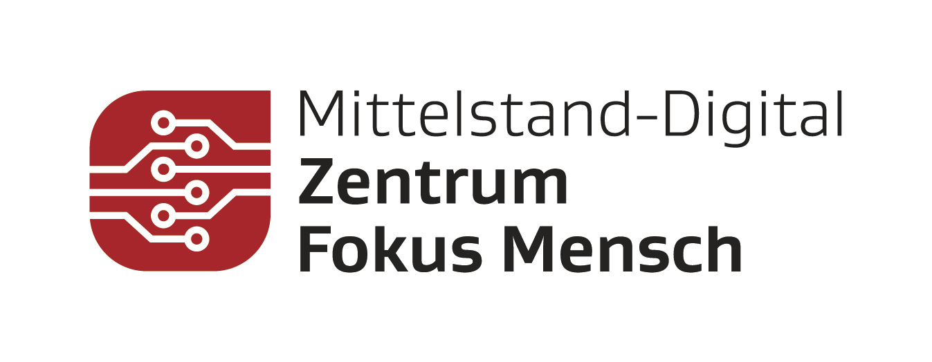 Mittelstand-Digital Zentrum Fokus Mensch Logo Mittelstand-Digital Zentrum Fokus Mensch Logo