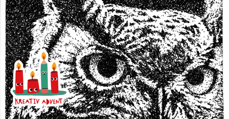 Scribble-Schraffur boesner; Illustration: Lea Geerken