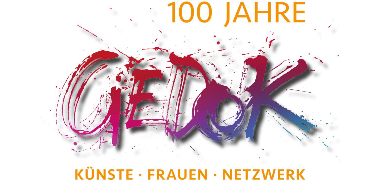 100 Jahre GEDOK Logo
