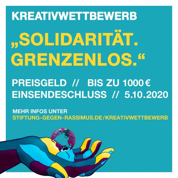 Kreativwettberb Stiftung ,Gegen Rassismus'