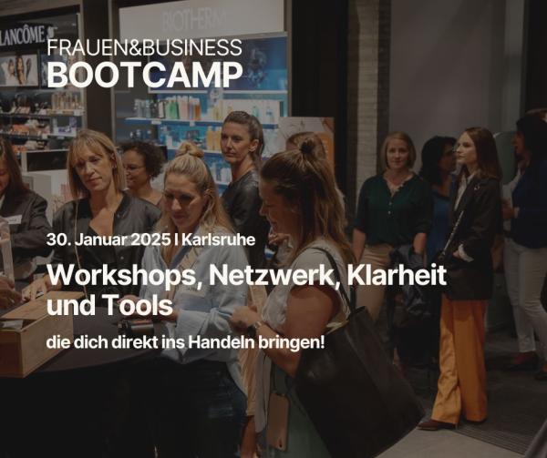 die dich direkt ins Handeln bringen! Workshops, Netzwerk, Klarheit und Tools 30. Januar 2025 I Karlsruhe^