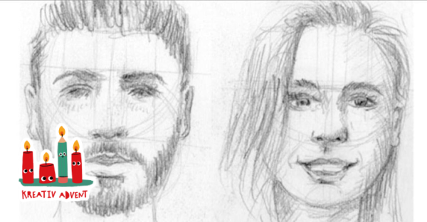 Porträt zeichnen mit Tom Boller; Illustration: Lea Geerken 