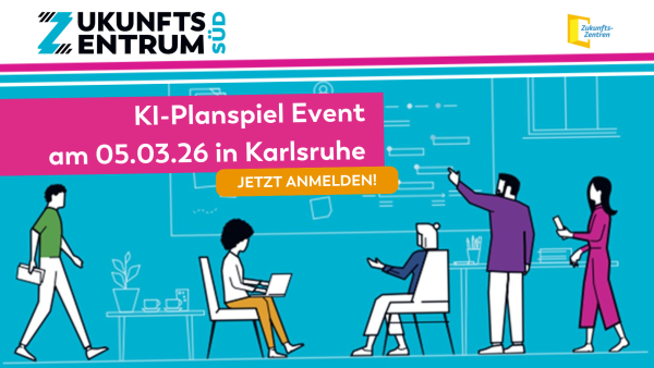 Flyer KI-Planspiel Event